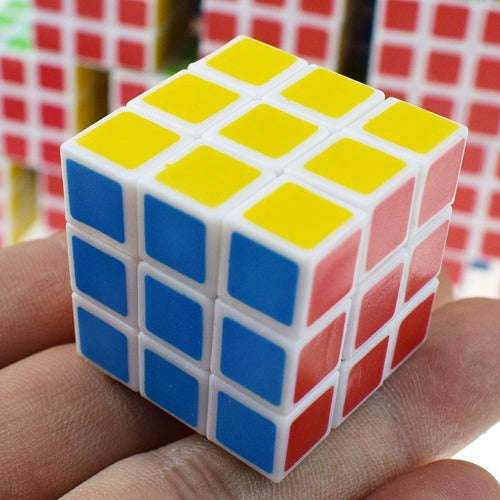 Cubo Rubik 3x3 cm 12 Unidades
