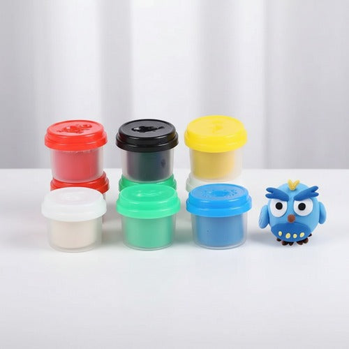 Masa Moldeable Foamy Material Escolar 6 Colores 5,3x6 cm