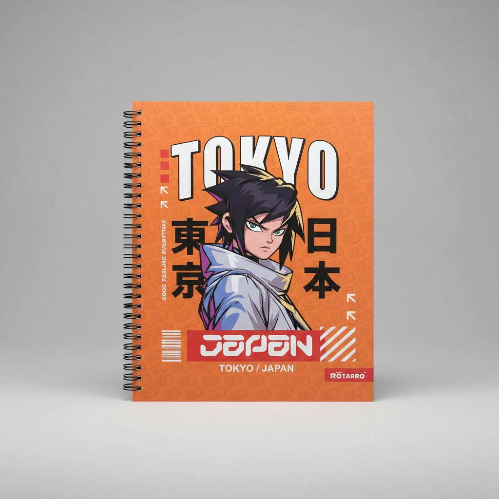 Cuaderno Universitario Estilo Anime 21x25 cm 100 hojas