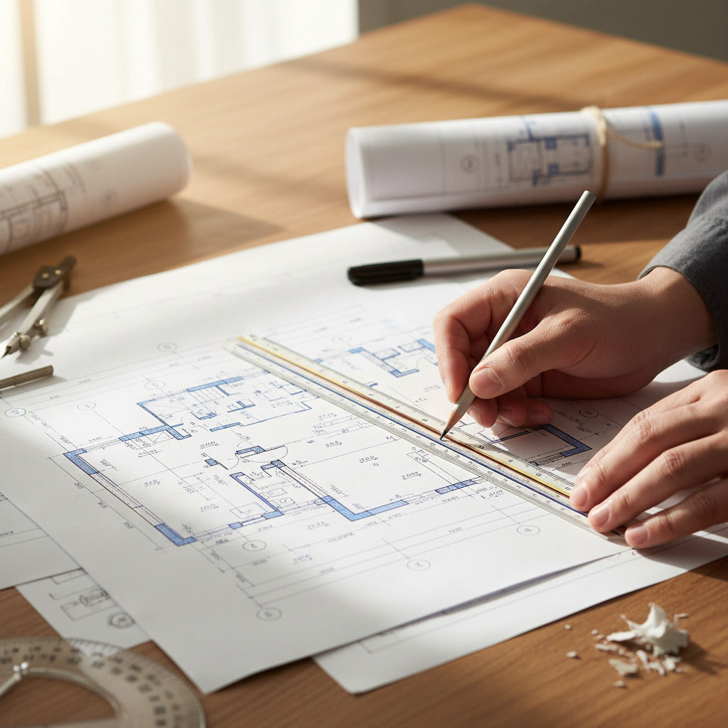 Regla Escalímetro Plástico Escolar 30 Cm