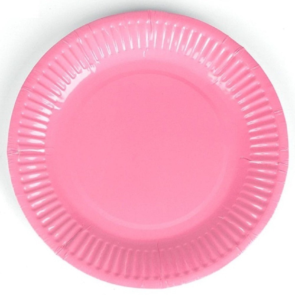 Platos de Cartón Colores 10 Unidades