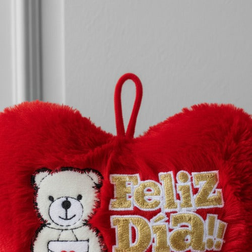 Cojín Peluche Corazón 20 Cm Rojo Diseños San Valentín