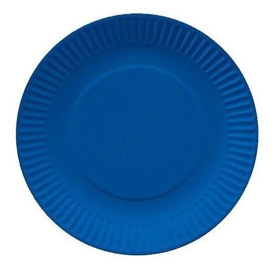 Platos de Cartón Colores 10 Unidades