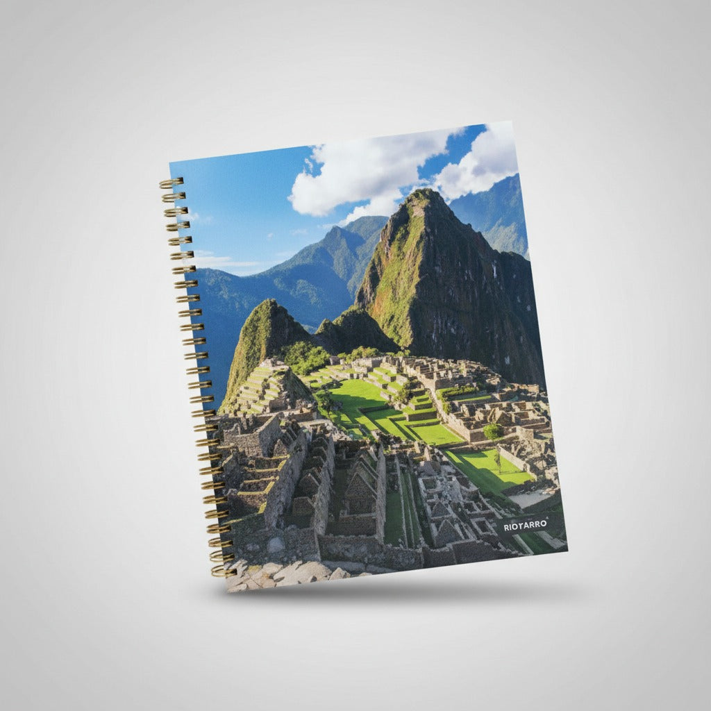 Cuaderno Universitario Maravillas del Mundo 21x25 cm 100 hojas