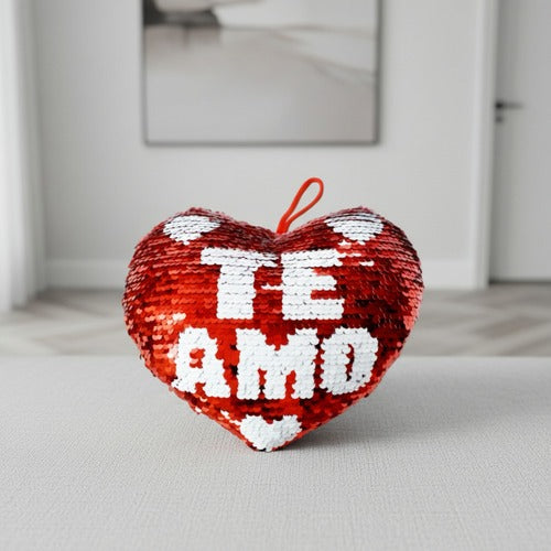 Cojín Peluche Corazón 20 Cm Rojo Diseños San Valentín
