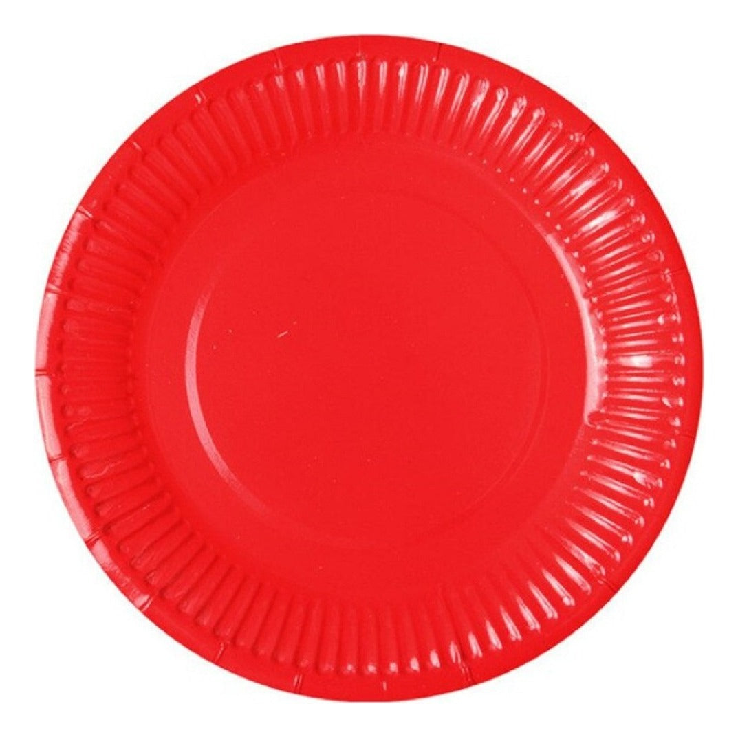 Platos de Cartón Colores 10 Unidades