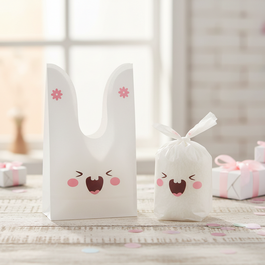 Bolsas Conejo Para Dulces Pascua Regalo 12 Unidades 13,5x22 cm Variedades