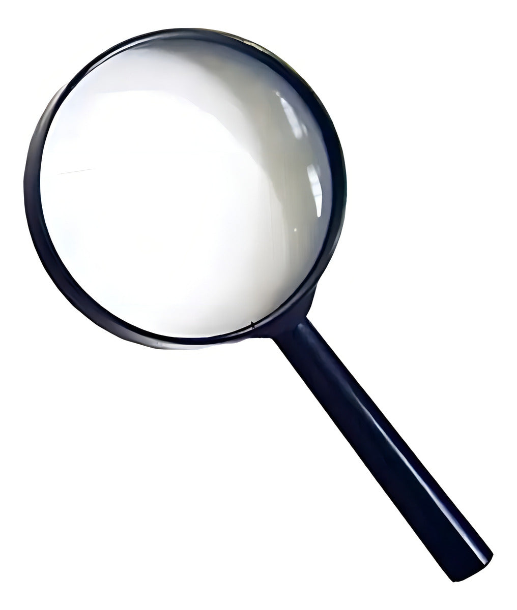 Lupa 75 mm 5x Aumento Lectura Escolar