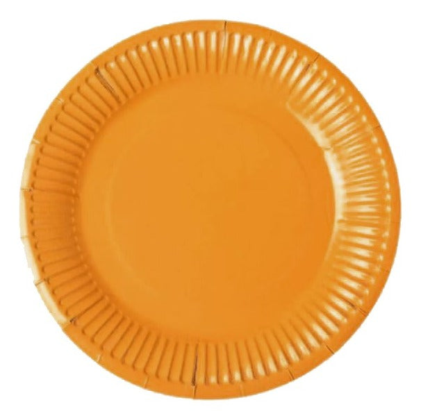 Platos de Cartón Colores 10 Unidades