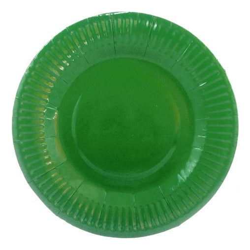 Platos de Cartón Colores 10 Unidades