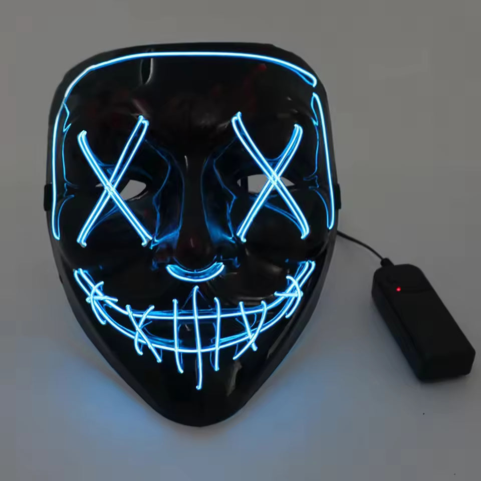 Máscara La Purga luz led Colores