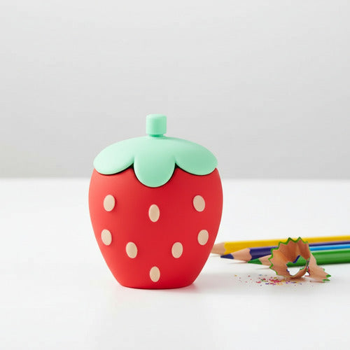 Sacapuntas Frutas Piña Y Frutilla