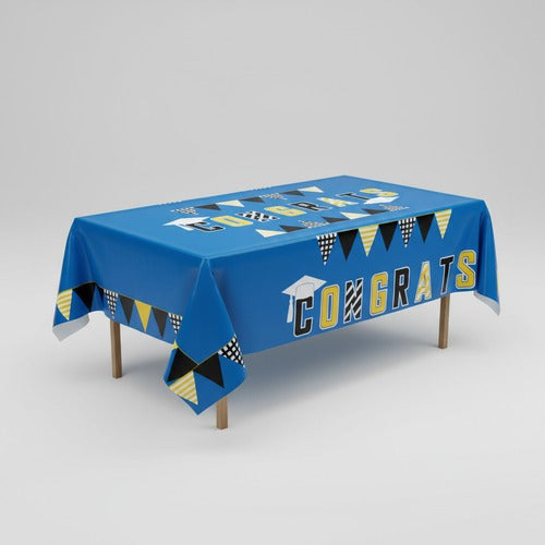 Manteles Plástico Diseños Graduación 180x108 Cm