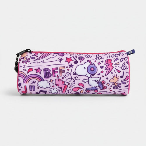 Estuche Tubo Snoopy Charlie Brown 21x9 Cm Variedades