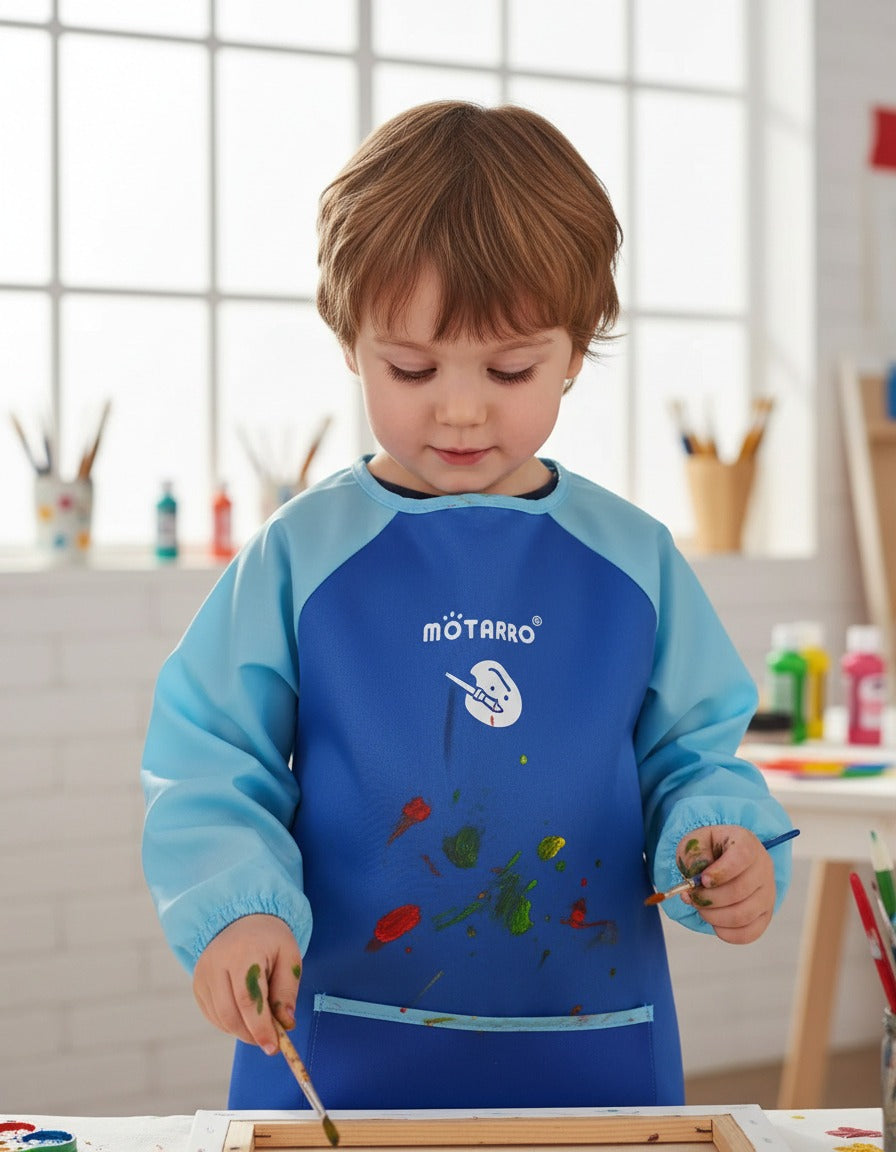 Delantal de Pintura Talla L Infantil Color Aleatorio
