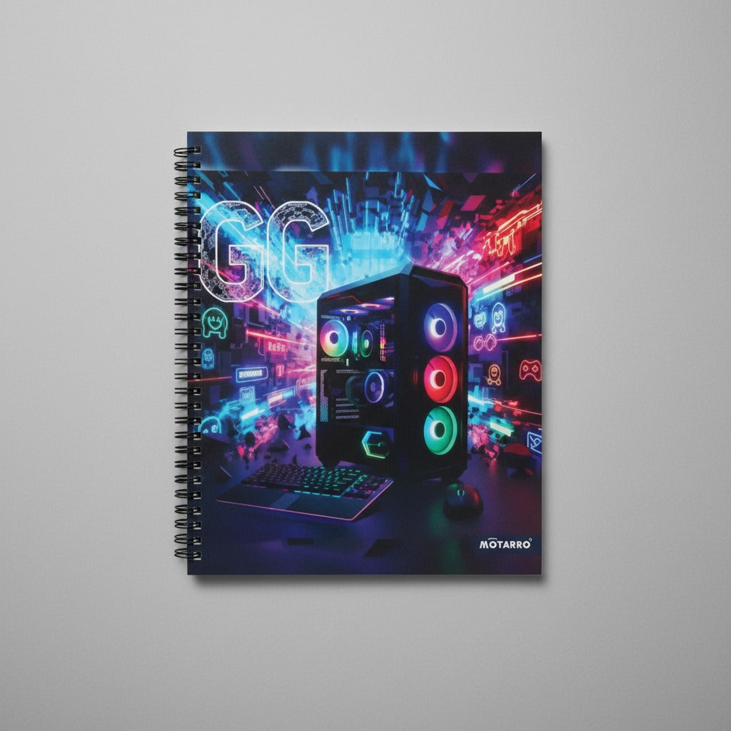 Cuaderno Universitario Futurista 21x25 cm 100 hojas