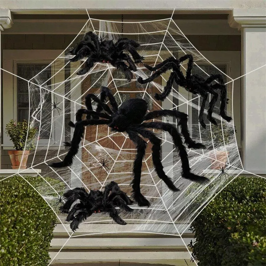 Decoración  Telaraña 3 mts Halloween