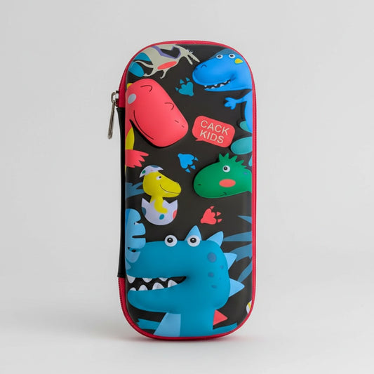 Estuche Box Rígido 22x11 cm Dinosaurios