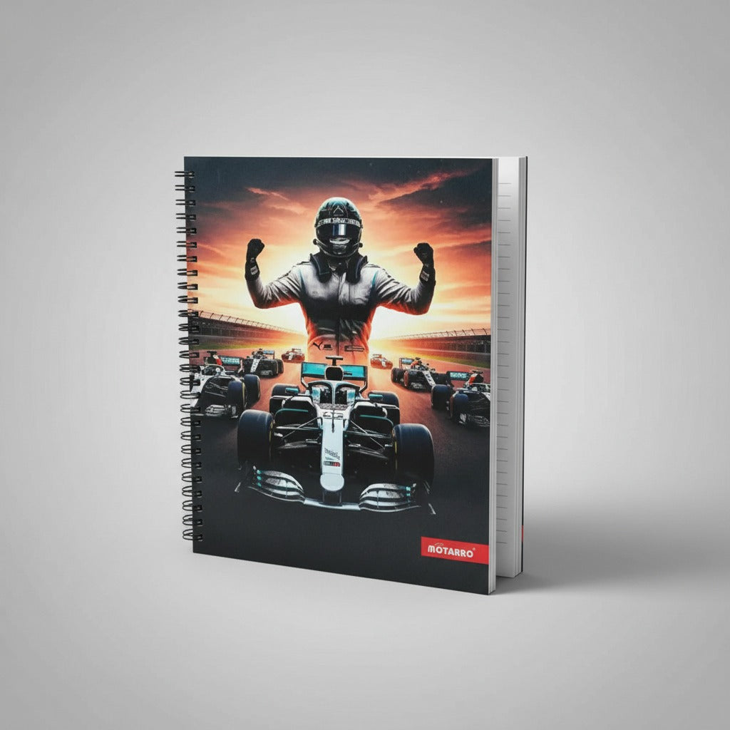 Cuaderno Universitario Formula 1 21x25 cm 100 hojas