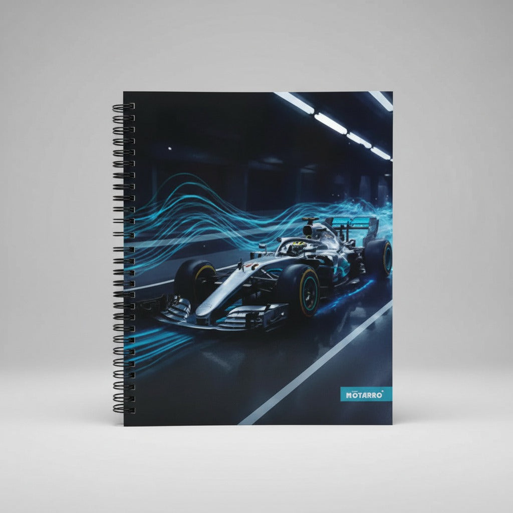 Cuaderno Universitario Formula 1 21x25 cm 100 hojas