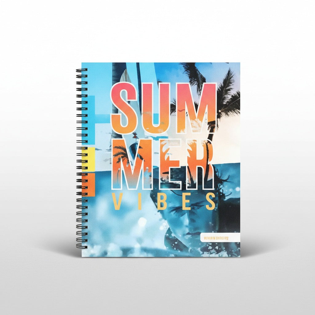 Cuaderno Universitario Diseños Summer 21x25 cm 100 hojas