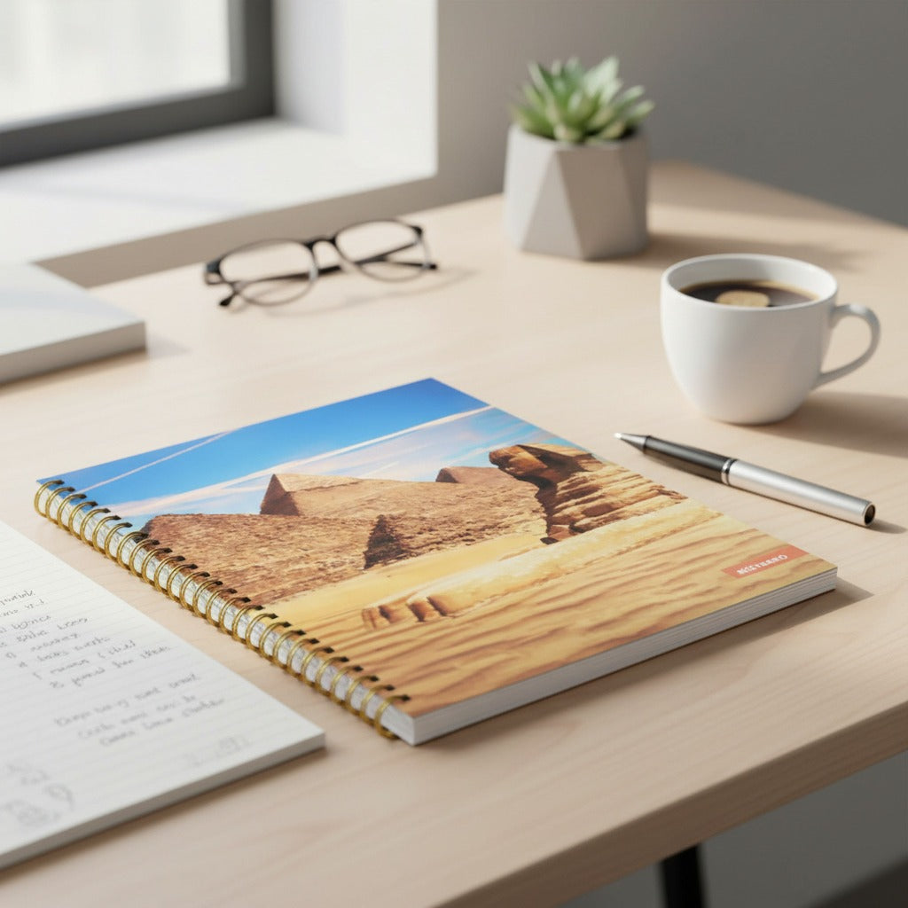 Cuaderno Universitario Maravillas del Mundo 21x25 cm 100 hojas