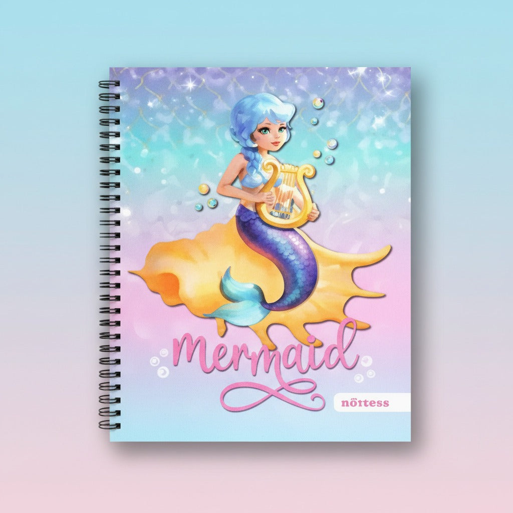 Cuaderno Universitario Diseños Sirena 21x25 cm 100 hojas