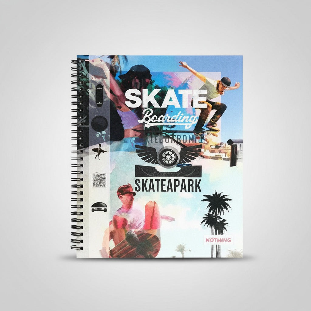 Cuaderno Universitario Diseños Summer 21x25 cm 100 hojas