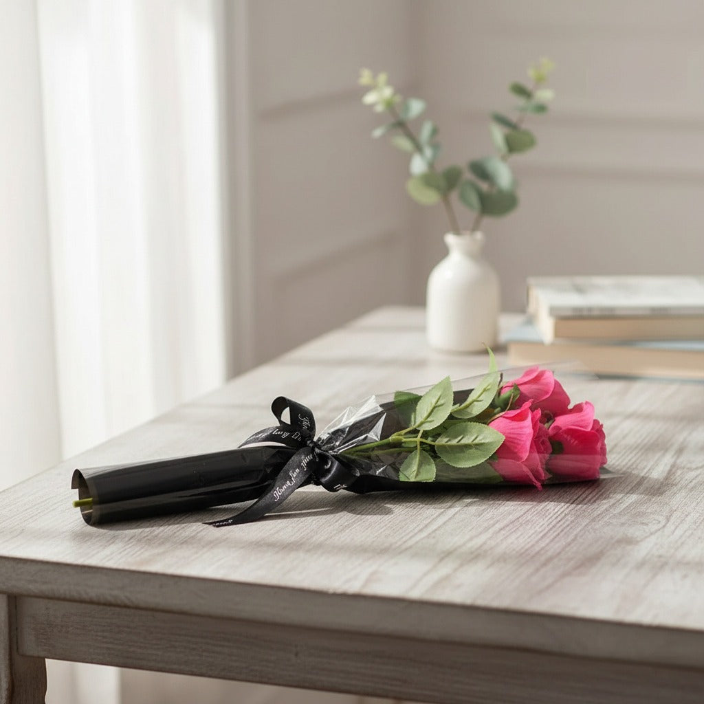 Ramos De Rosas Aromáticos  48 cm Jabón Regalo San Velentín