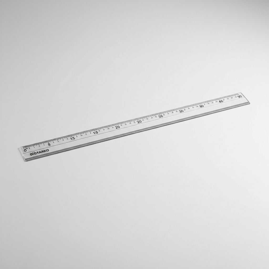 Regla de Aluminio 50 Cm Útil Escolar