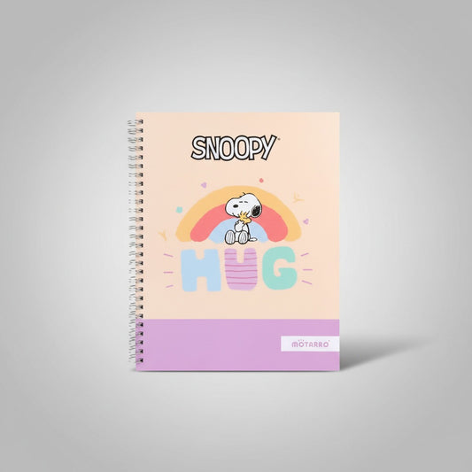 Cuaderno Universitario Diseño Snoopy 21x25 cm 100 hojas