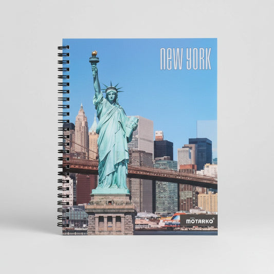 Cuaderno Universitario Diseños de Mundo 21x25 cm 100 hojas