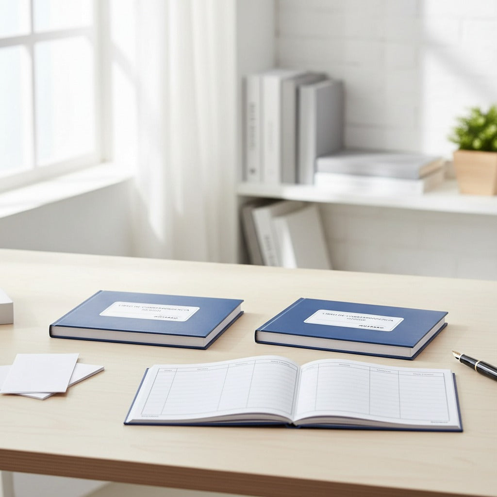 Libro De Correspondencia 22x 16 cm 100 Hojas