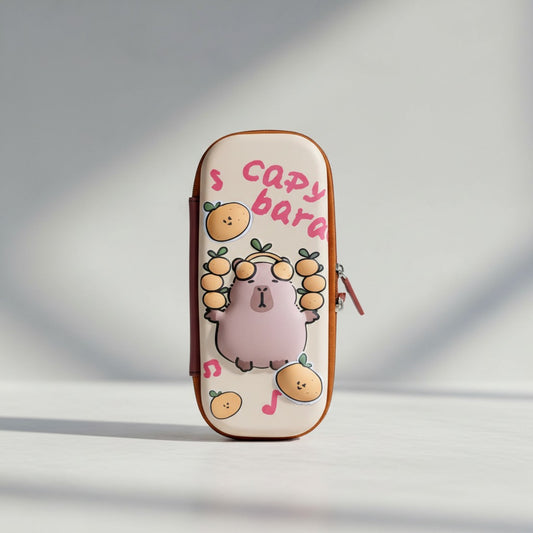 Estuche Box Rígido 22x11 cm Capibara Variedades