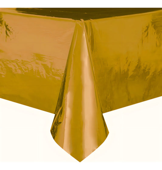 Manteles Metálicos 137x183 Cm Cumpleaños Variedades