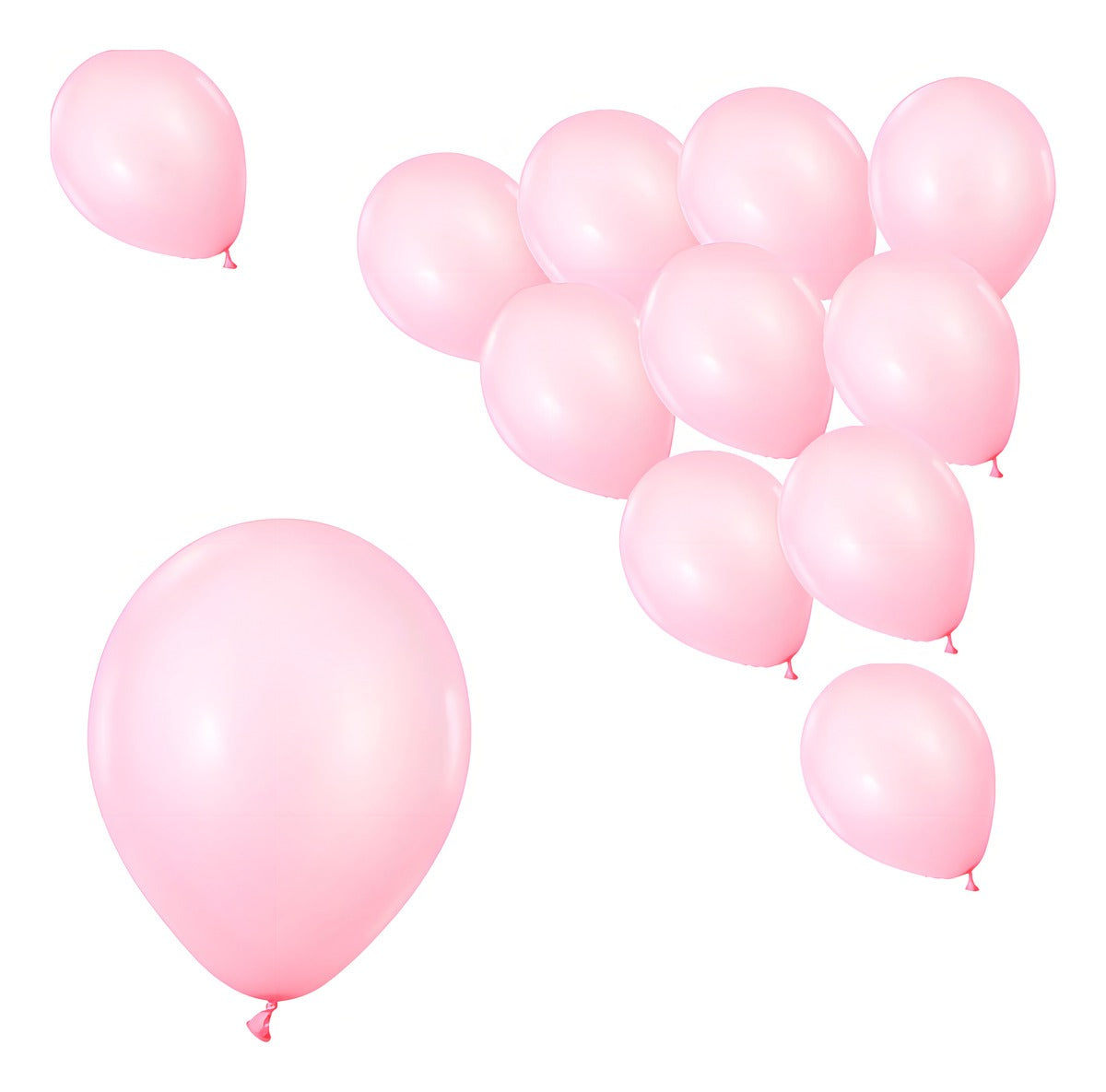 Globos De Látex Liso 25 cm  25 Unidades Variedades