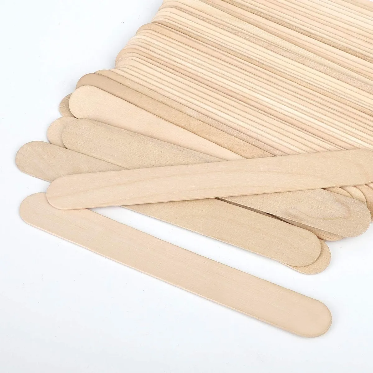 Palos de Helado de Madera Material Escolar 11,4x2 cm 50 unidades