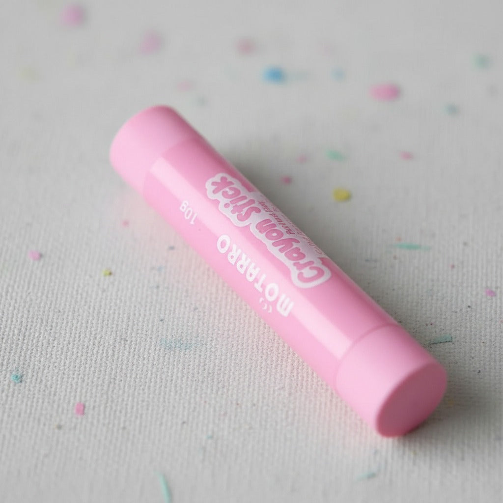 Lápices de Cera Stick 6 Unidades Colores Pastel