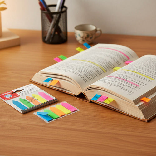 Notas Adhesiva Marcador Página 125 Hojas 45x12mm