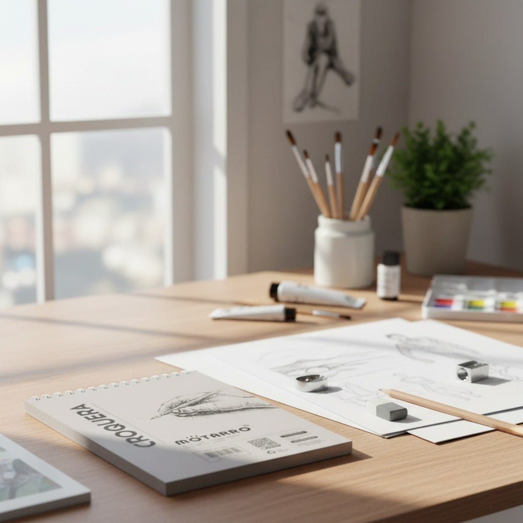 Croquera Escolar 50 Hojas  21x16 cm