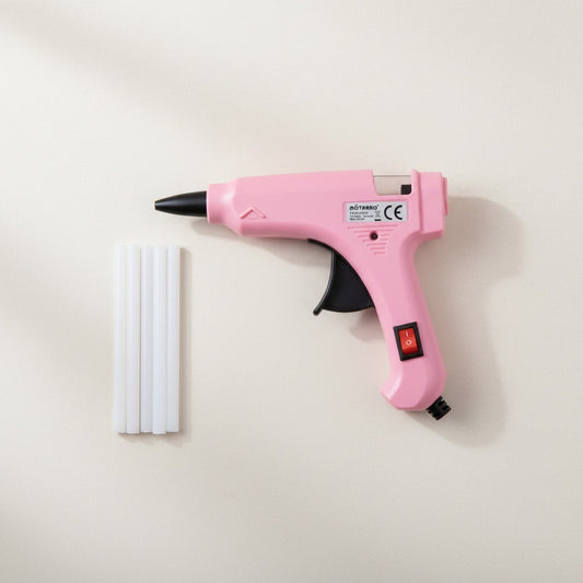 Pistola de silicona pegamento caliente con interruptor