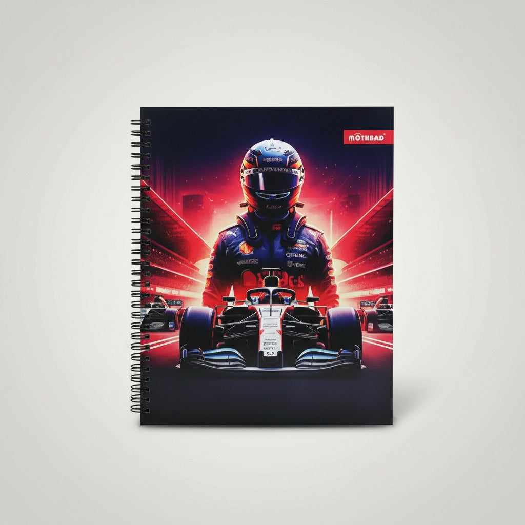 Cuaderno Universitario Formula 1 21x25 cm 100 hojas