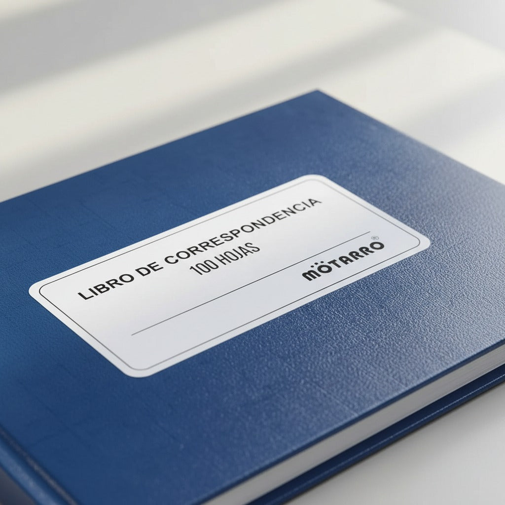 Libro De Correspondencia 22x 16 cm 100 Hojas